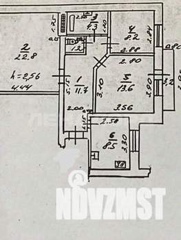 3-к квартира, вторичка, 70м2, 4/10 этаж