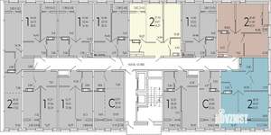 1-к квартира, вторичка, 39м2, 14/22 этаж