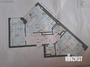 3-к квартира, вторичка, 67м2, 20/25 этаж