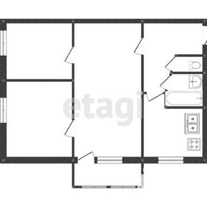 3-к квартира, вторичка, 58м2, 4/5 этаж