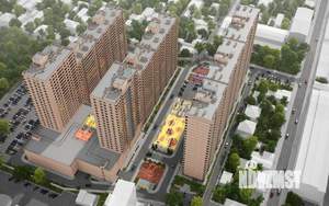 3-к квартира, строящийся дом, 68м2, 14/24 этаж