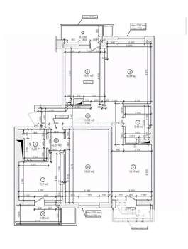 4-к квартира, вторичка, 110м2, 7/25 этаж