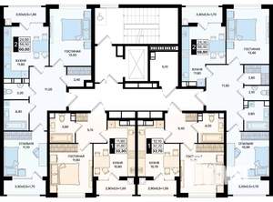 1-к квартира, вторичка, 33м2, 7/15 этаж