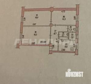 3-к квартира, вторичка, 73м2, 1/5 этаж