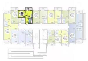 Студия квартира, строящийся дом, 28м2, 10/16 этаж