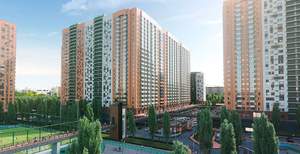 3-к квартира, сданный дом, 72м2, 20/25 этаж