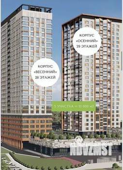 1-к квартира, вторичка, 42м2, 17/28 этаж