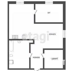 2-к квартира, вторичка, 40м2, 10/32 этаж