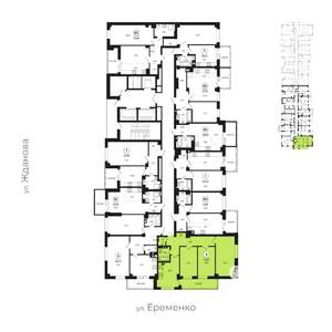 3-к квартира, вторичка, 73м2, 7/24 этаж