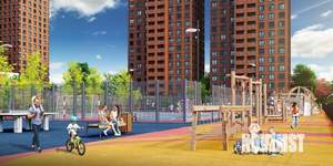 2-к квартира, строящийся дом, 51м2, 19/22 этаж