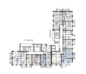 2-к квартира, сданный дом, 70м2, 4/17 этаж