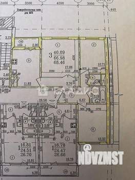 3-к квартира, вторичка, 68м2, 2/20 этаж