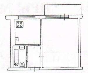1-к квартира, вторичка, 22м2, 7/9 этаж
