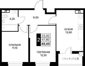 Фото квартиры на продажу (1)