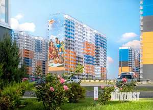 2-к квартира, строящийся дом, 65м2, 12/17 этаж