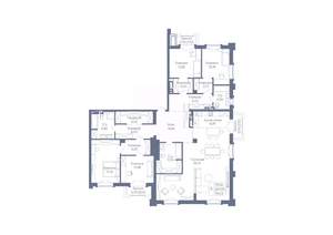 5-к квартира, вторичка, 198м2, 5/7 этаж