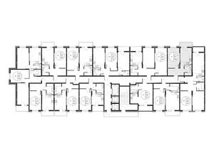 1-к квартира, вторичка, 38м2, 13/25 этаж