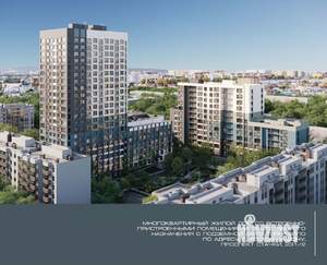 3-к квартира, строящийся дом, 89м2, 19/20 этаж