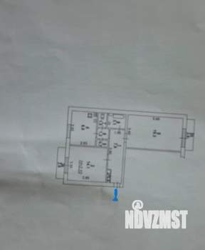 2-к квартира, вторичка, 44м2, 1/3 этаж