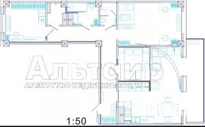 3-к квартира, вторичка, 97м2, 10/24 этаж