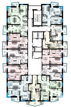 2-к квартира, строящийся дом, 49м2, 17/19 этаж