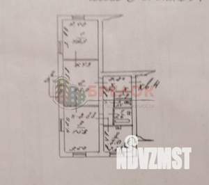 3-к квартира, вторичка, 65м2, 2/2 этаж