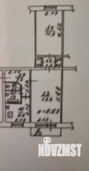 2-к квартира, вторичка, 46м2, 5/5 этаж