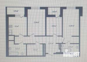 3-к квартира, вторичка, 85м2, 10/24 этаж