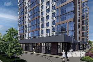 2-к квартира, строящийся дом, 44м2, 9/15 этаж