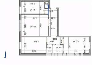 3-к квартира, вторичка, 65м2, 6/10 этаж