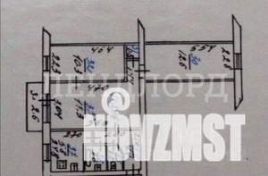 3-к квартира, вторичка, 56м2, 2/5 этаж