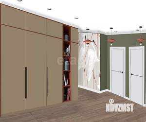 2-к квартира, вторичка, 72м2, 23/24 этаж