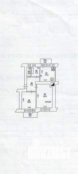 2-к квартира, вторичка, 65м2, 2/4 этаж