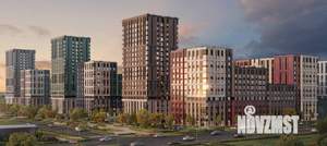 1-к квартира, строящийся дом, 35м2, 5/12 этаж