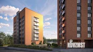 2-к квартира, строящийся дом, 56м2, 23/24 этаж