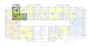 Студия квартира, строящийся дом, 26м2, 13/17 этаж