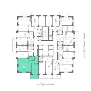 2-к квартира, вторичка, 65м2, 14/25 этаж