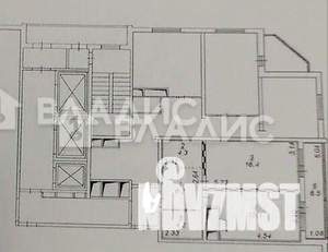 1-к квартира, вторичка, 54м2, 16/21 этаж