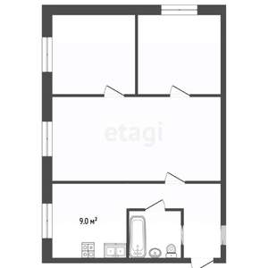 3-к квартира, вторичка, 54м2, 3/5 этаж