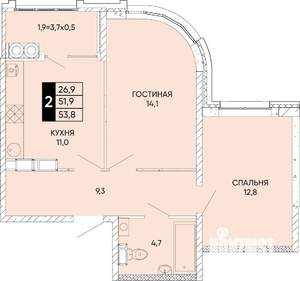 Фото квартиры на продажу (1)
