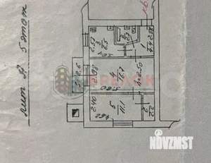 2-к квартира, вторичка, 44м2, 5/5 этаж