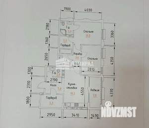 2-к квартира, вторичка, 77м2, 2/9 этаж