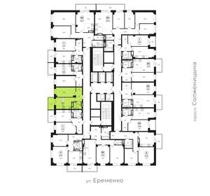 1-к квартира, вторичка, 37м2, 19/24 этаж