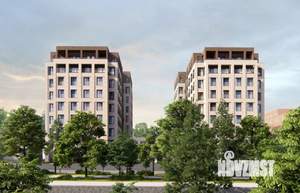 1-к квартира, строящийся дом, 51м2, 5/9 этаж