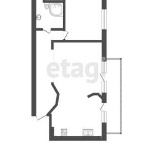 2-к квартира, вторичка, 65м2, 4/16 этаж