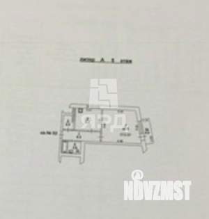 1-к квартира, вторичка, 45м2, 5/7 этаж