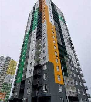 1-к квартира, сданный дом, 39м2, 24/25 этаж