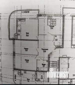 3-к квартира, вторичка, 95м2, 3/22 этаж
