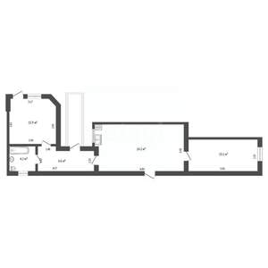 2-к квартира, вторичка, 62м2, 3/4 этаж