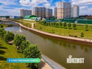 3-к квартира, строящийся дом, 77м2, 16/20 этаж